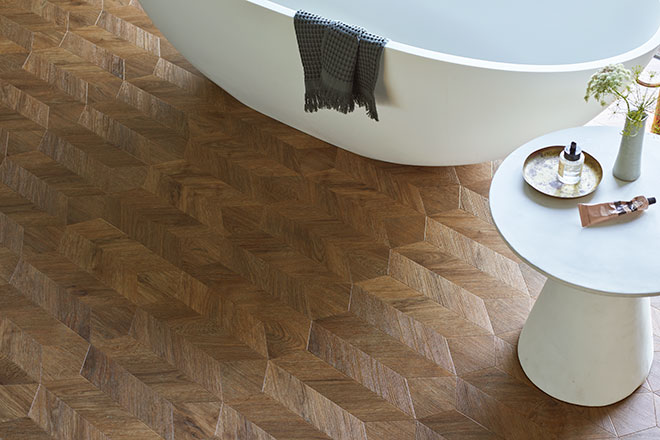 Amtico Décor: Venetian Parquet Larkspur