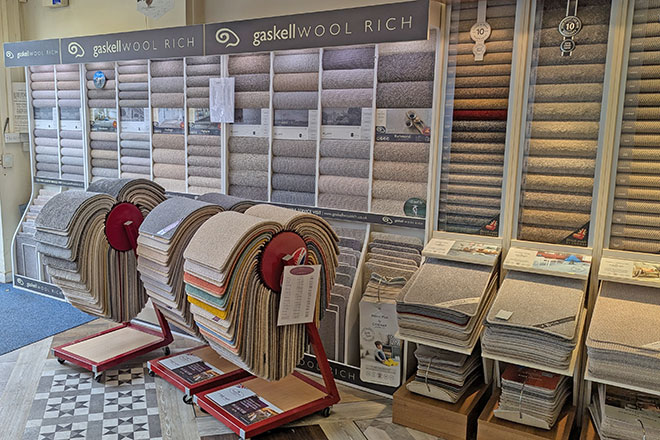 View a wide range of Gaskell Wool Rich samples at our showroom